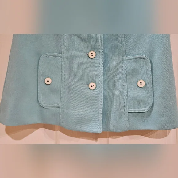 Butte Knit 70's Vintage Short Sleeve Blazer Sz S - Picture 3 of 6